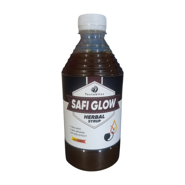 SAFI GLOW Herbal Syrup – Natural Blood Cleanser & Skin Support for Men and Women